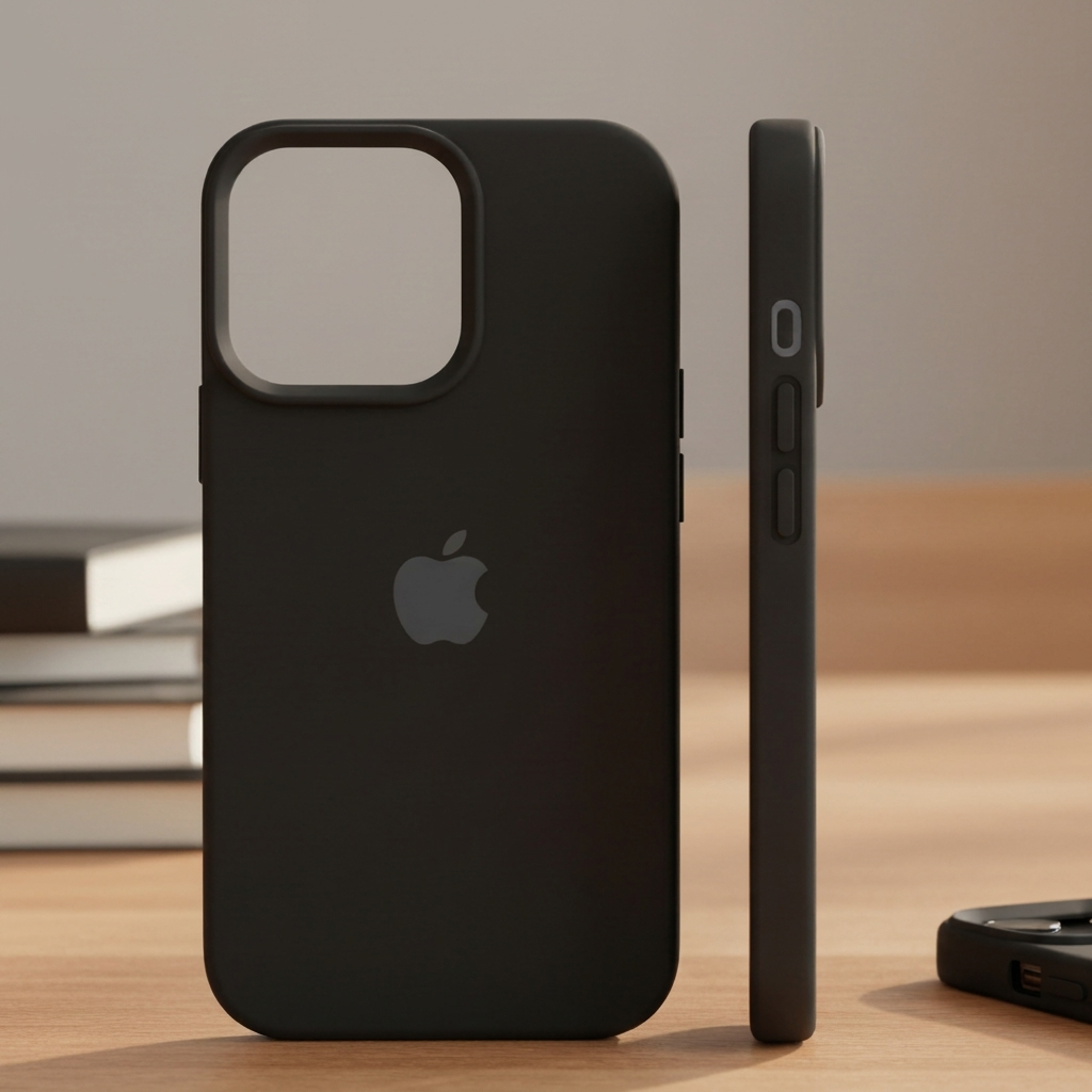 Coque iPhone magnétique en silicone au toucher doux