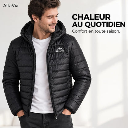 Hiverno – Veste Matelassée à Capuche