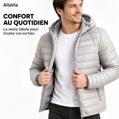 Hiverno – Veste Matelassée à Capuche