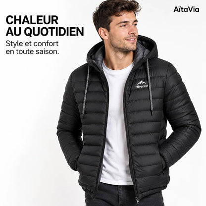 Hiverno – Veste Matelassée à Capuche