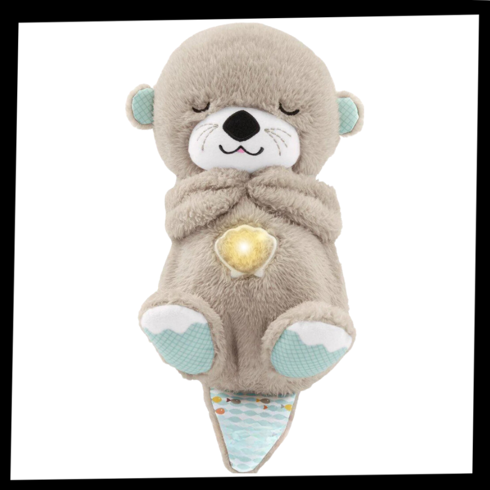 Peluche Loutre Apaisante - Sons Apaisants et Hypoallergénique