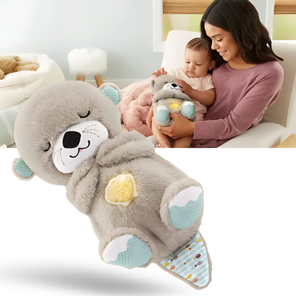 Peluche Loutre Apaisante - Sons Apaisants et Hypoallergénique