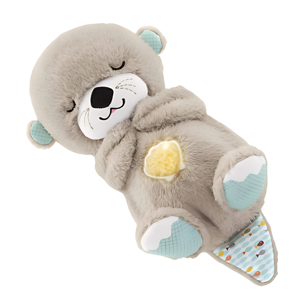 Peluche Loutre Apaisante - Sons Apaisants et Hypoallergénique