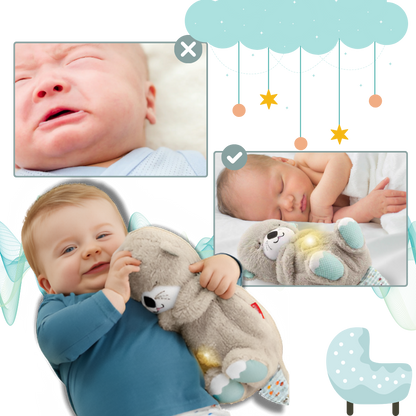 Peluche Loutre Apaisante - Sons Apaisants et Hypoallergénique