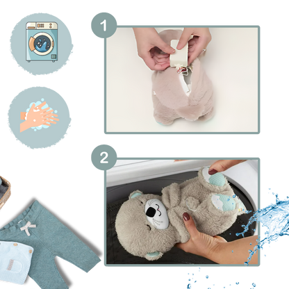 Peluche Loutre Apaisante - Sons Apaisants et Hypoallergénique