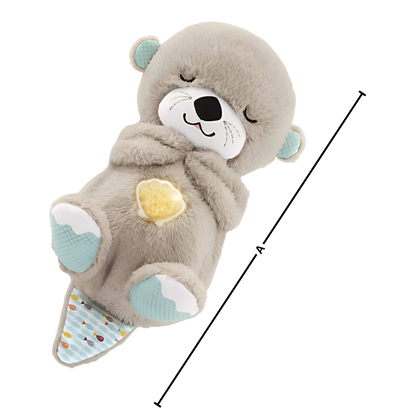Peluche Loutre Apaisante - Sons Apaisants et Hypoallergénique
