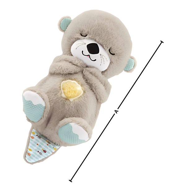 Peluche Loutre Apaisante - Sons Apaisants et Hypoallergénique
