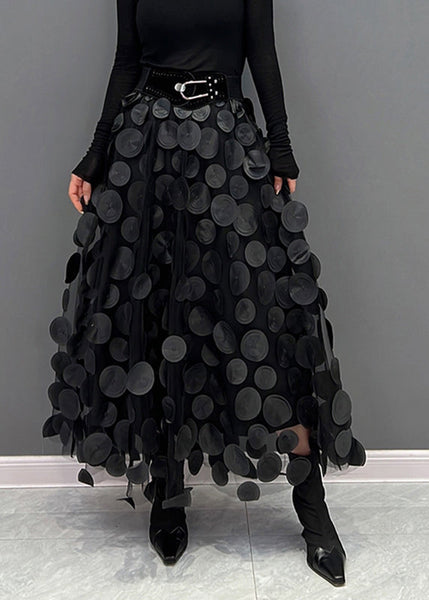 Jupe en Tulle Femme Élégante à Pois - Silhouette Gracieuse