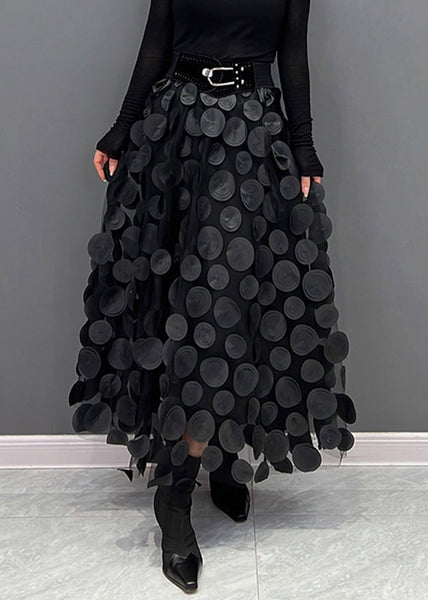 Jupe en Tulle Femme Élégante à Pois - Silhouette Gracieuse