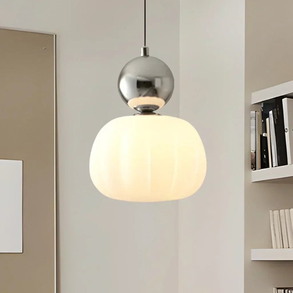 Lampe Pendentif Art déco - Crème, Design Bauhaus