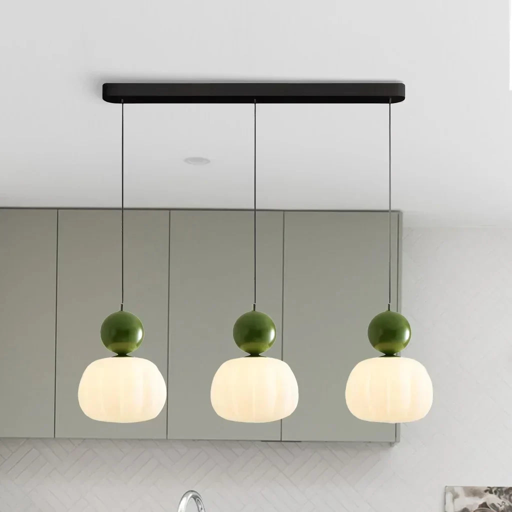 Lampe Pendentif Art déco - Crème, Design Bauhaus