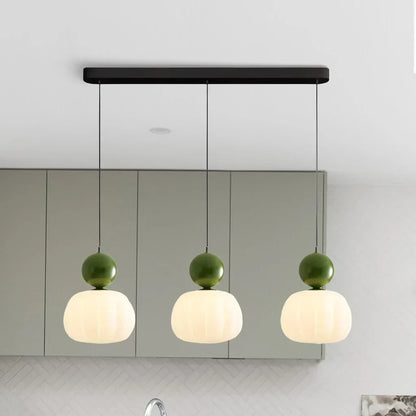 Lampe Pendentif Art déco - Crème, Design Bauhaus