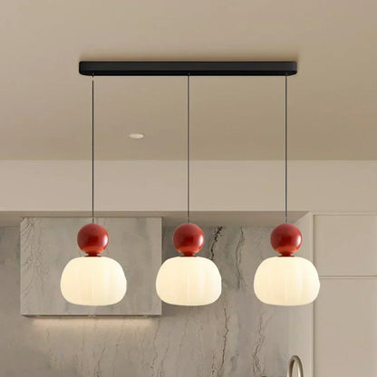 Lampe Pendentif Art déco - Crème, Design Bauhaus