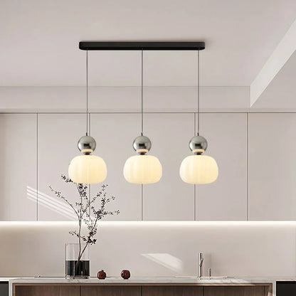 Lampe Pendentif Art déco - Crème, Design Bauhaus