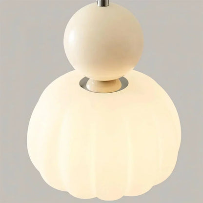 Lampe Pendentif Art déco - Crème, Design Bauhaus