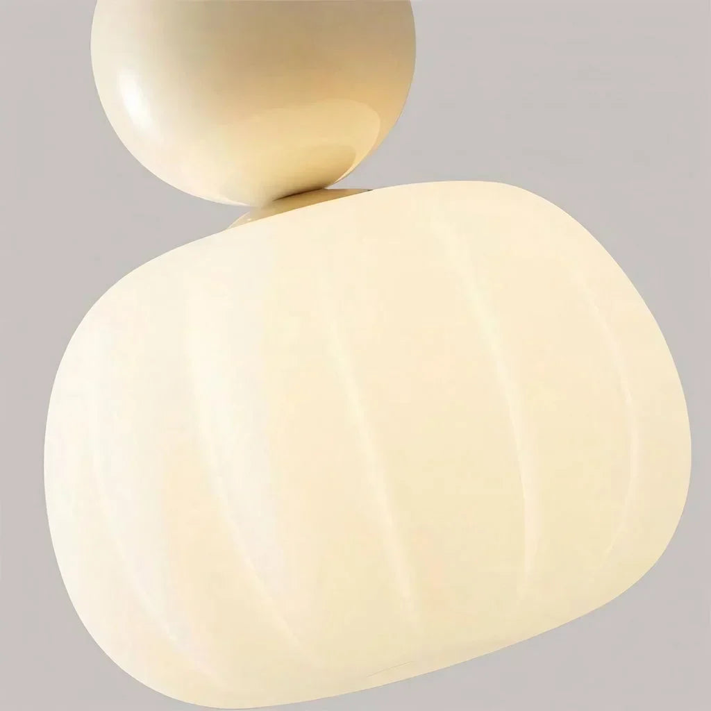 Lampe Pendentif Art déco - Crème, Design Bauhaus