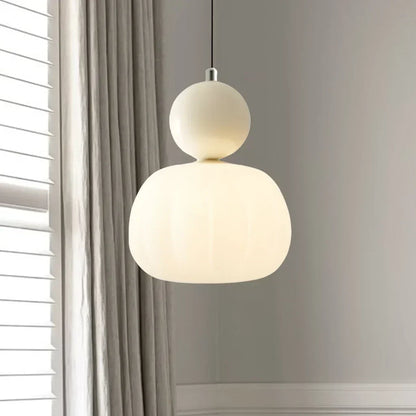 Lampe Pendentif Art déco - Crème, Design Bauhaus