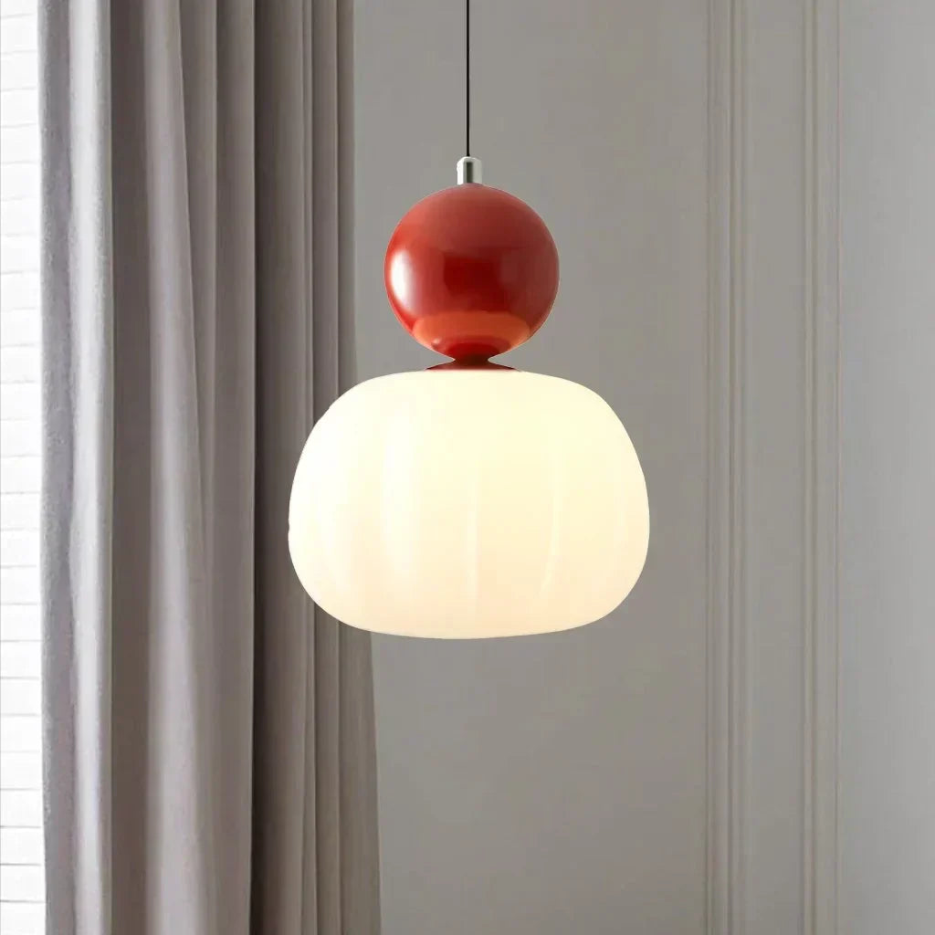 Lampe Pendentif Art déco - Crème, Design Bauhaus