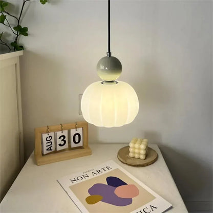 Lampe Pendentif Art déco - Crème, Design Bauhaus