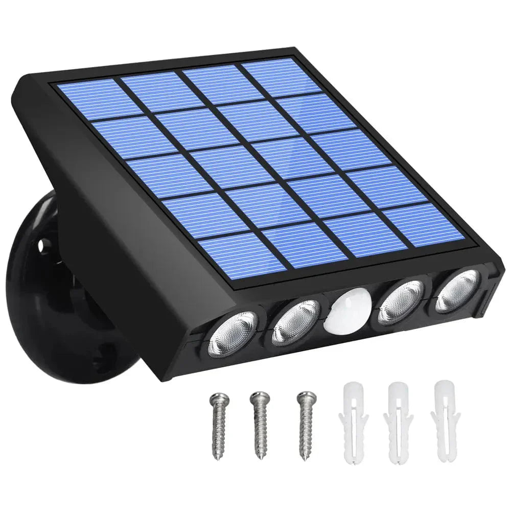 Lampe Solaire Extérieure - Détecteur Mouvement - Puissante