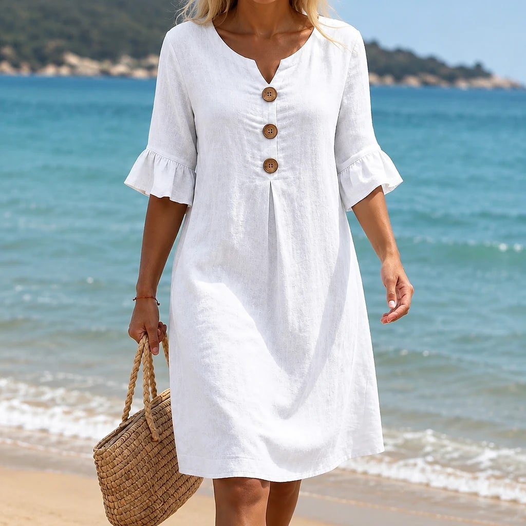 Linaïse – Robe Femme Coton Lin