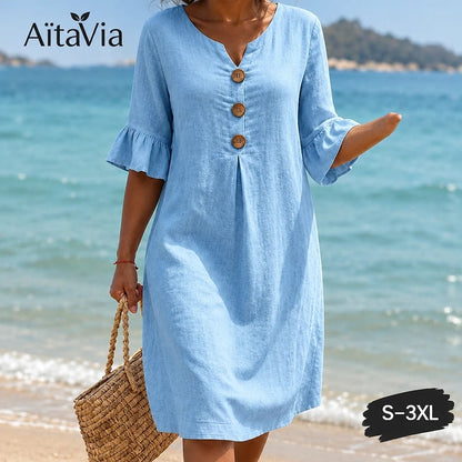 Linaïse – Robe Femme Coton Lin