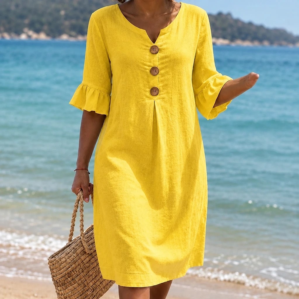 Linaïse – Robe Femme Coton Lin