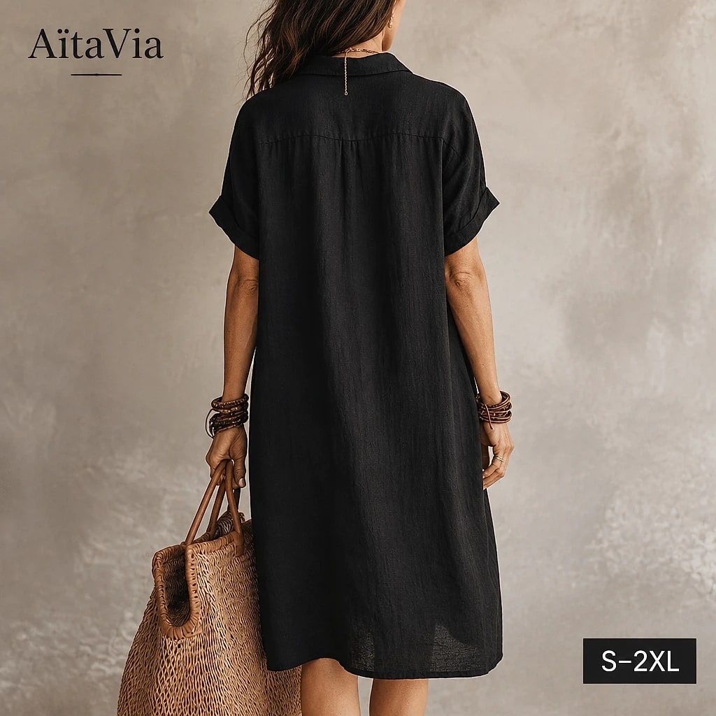 Linara – Robe Chemise Midi Femme