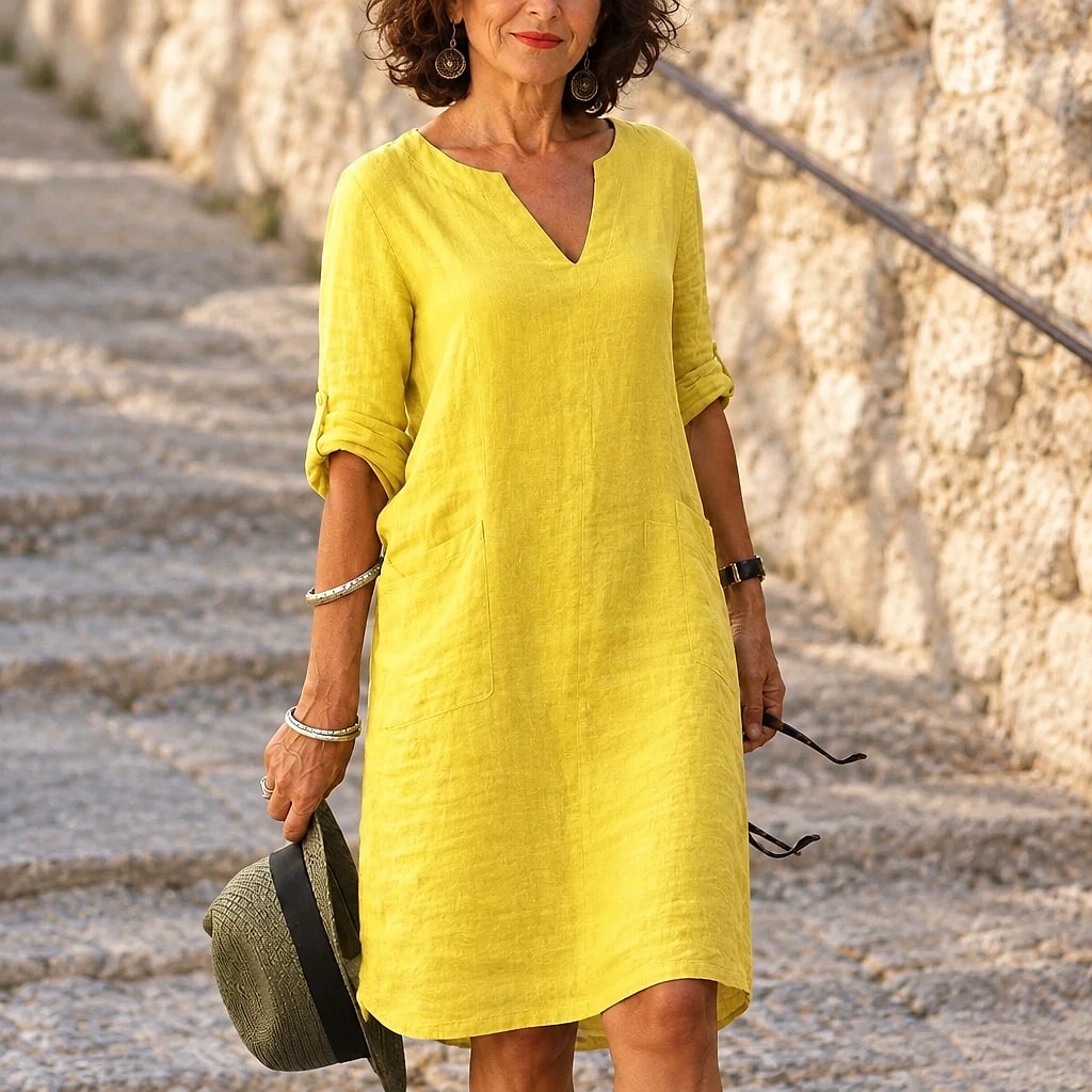 Linèva – Robe Longue en Lin