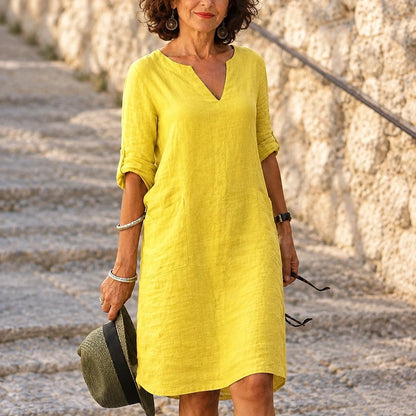Linèva – Robe Longue en Lin