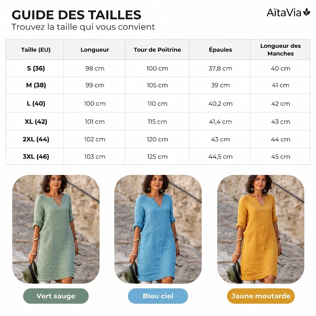 Linèva – Robe Longue en Lin