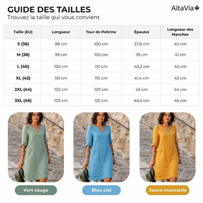 Linèva – Robe Longue en Lin
