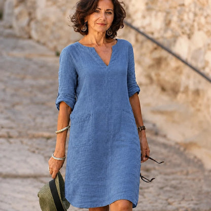 Linèva – Robe Longue en Lin