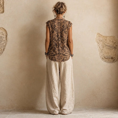Lïnova – Ensemble 3 Pièces Bohème Lin