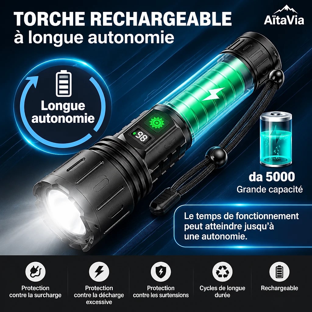 Luxar – Lampe Torche Tactique