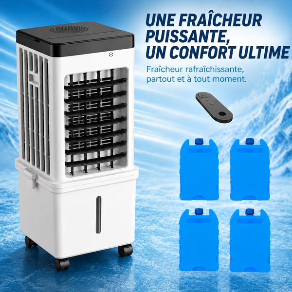 Climatiseur Portable Sans Fenêtre | Fraîcheur Instantanée