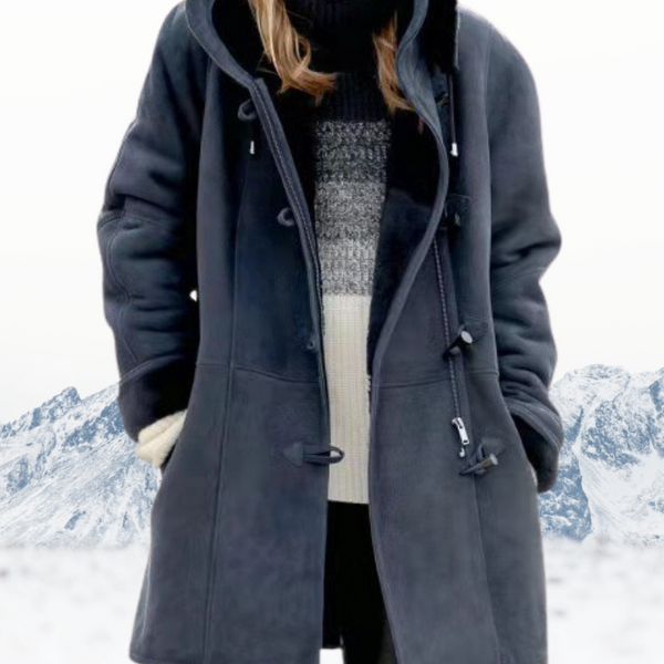 Manteau Duffle Long à Capuche pour Femme – Élégance & Chaleur Hivernale Optimale