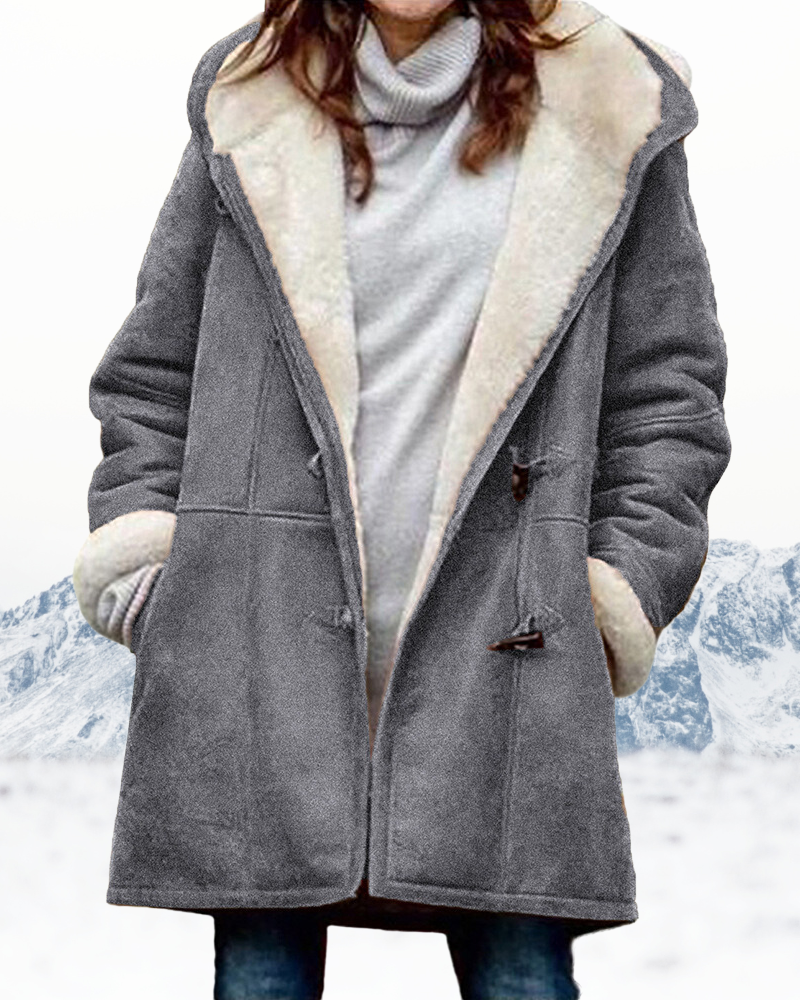 Manteau Duffle Long à Capuche pour Femme – Élégance & Chaleur Hivernale Optimale