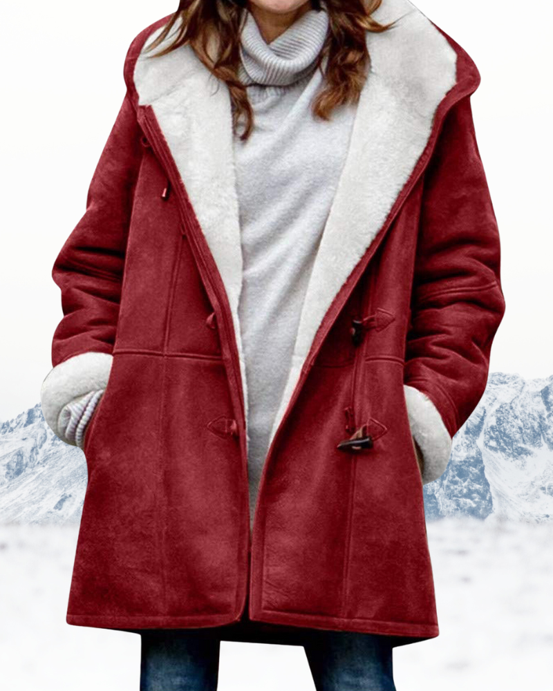 Manteau Duffle Long à Capuche pour Femme – Élégance & Chaleur Hivernale Optimale