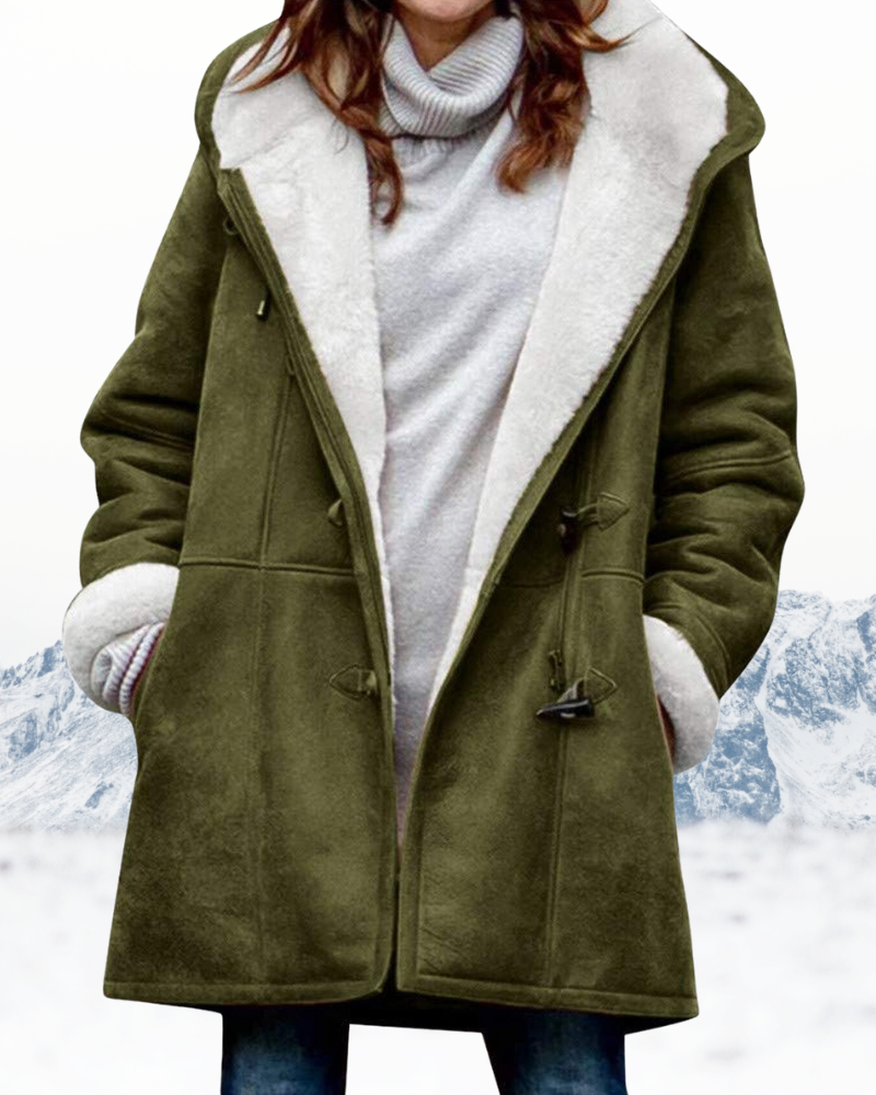 Manteau Duffle Long à Capuche pour Femme – Élégance & Chaleur Hivernale Optimale