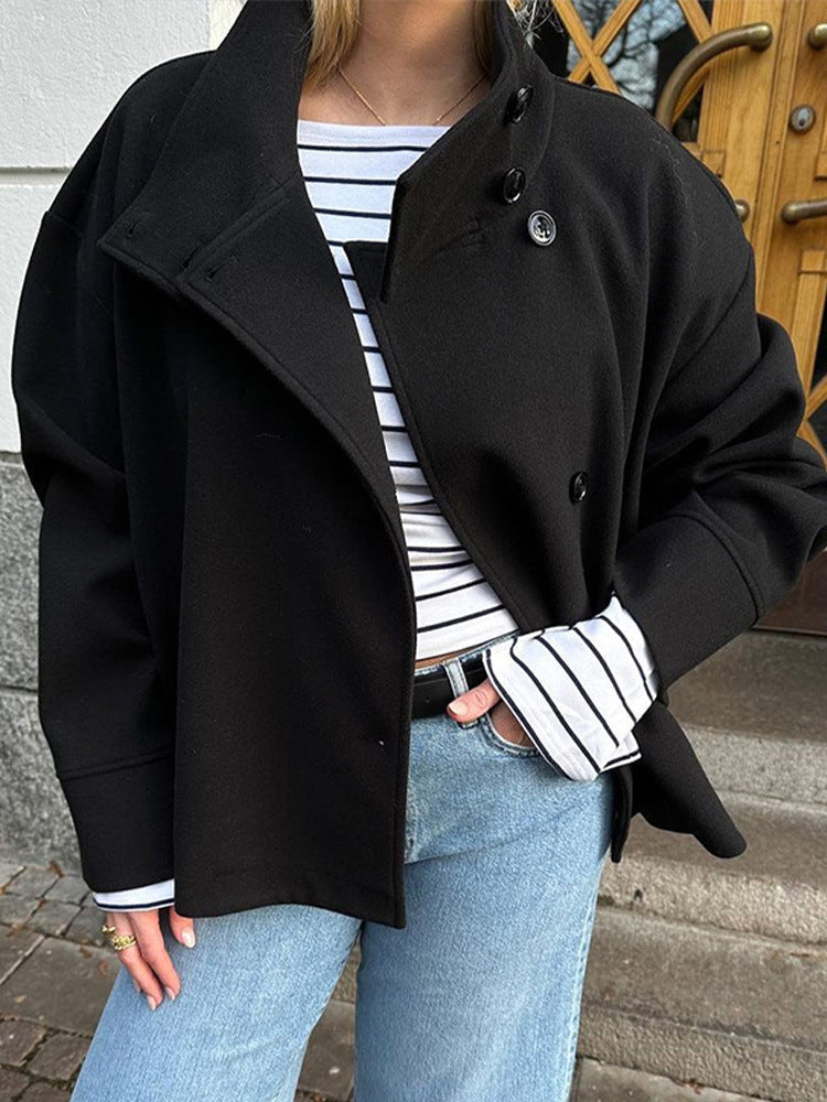 Manteau Femme Double Boutonnage - Chic et Confort