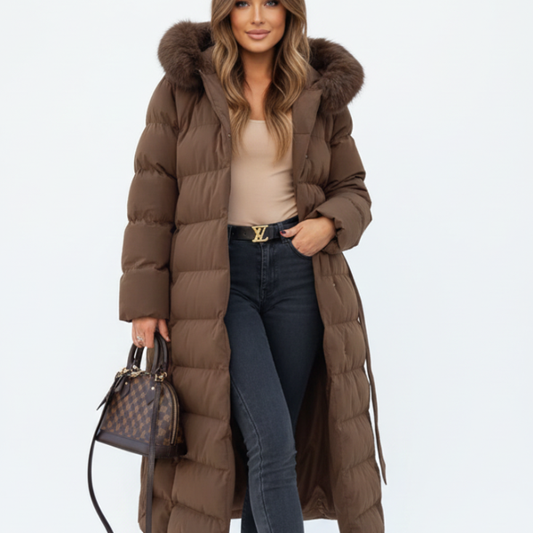 Manteau Long Hiver Femme – Élégance et Chaleur Déperlante