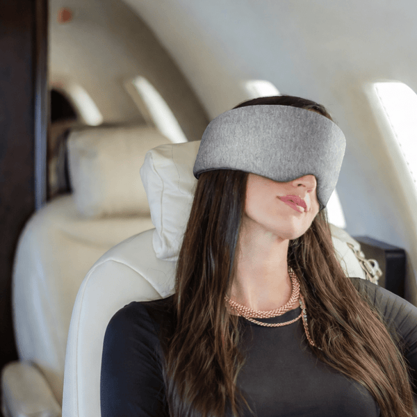 Masque de Sommeil Occultant Gris Minéral - | AïtaVia