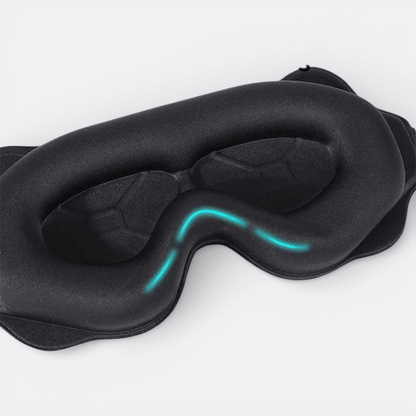 Masque de Sommeil Rembourré Brun Cuivré - | AïtaVia