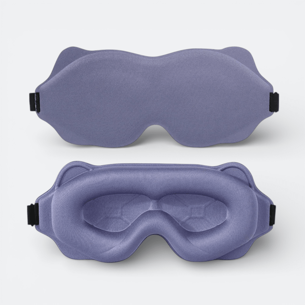Masque de Sommeil Rembourré Violet Indigo - | AïtaVia