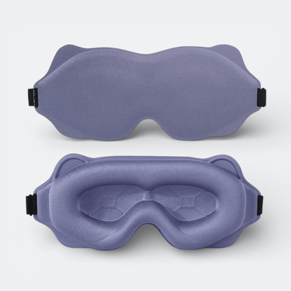 Masque de Sommeil Rembourré Violet Indigo - | AïtaVia