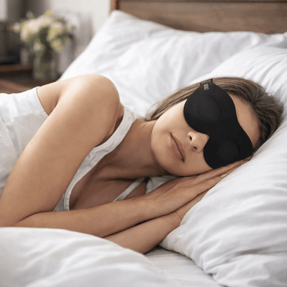Masque pour les Yeux Sommeil Noir Charbon - | AïtaVia