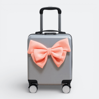 Mini Valise à Roulettes Gris Pierre - | AïtaVia