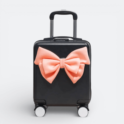 Mini Valise à Roulettes Noir Profond - | AïtaVia