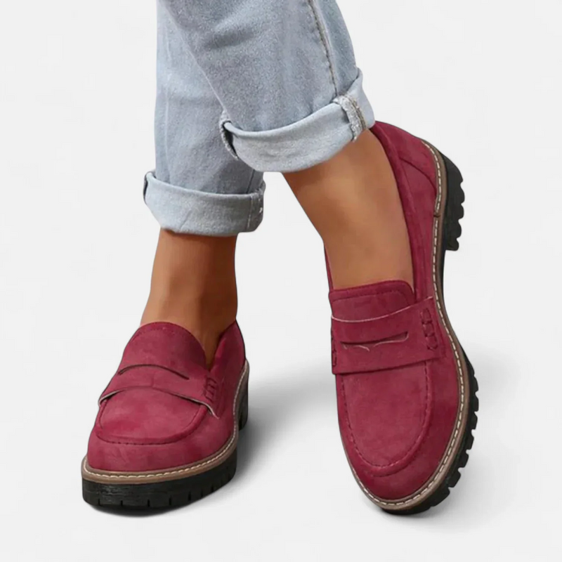 Mocassins Femmes à Semelle Épaisse – Élégance & Confort Quotidien